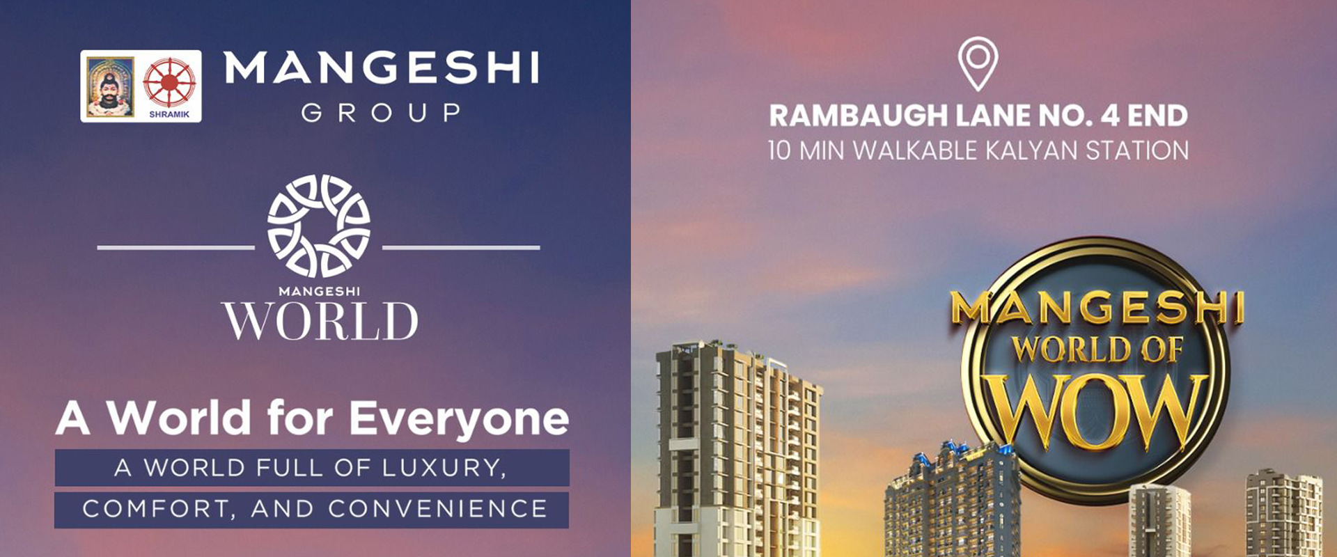 1BHK Flat in Kalyan Near Station – Luxury Living at Mangeshi